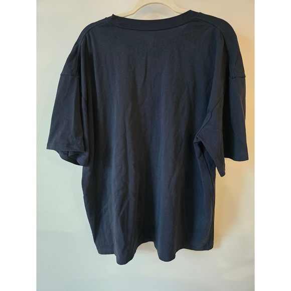 Under Armour Mens Black Loose T Shirt Short Sleeve Big Logo Casual XL - Picture 9 of 9